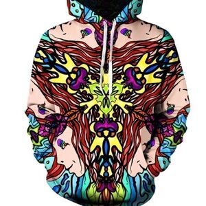 Colorful Graphic Men's Shirt